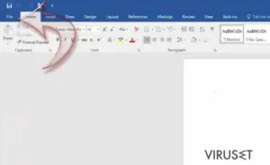 Disable Macros on Windows. Step 1