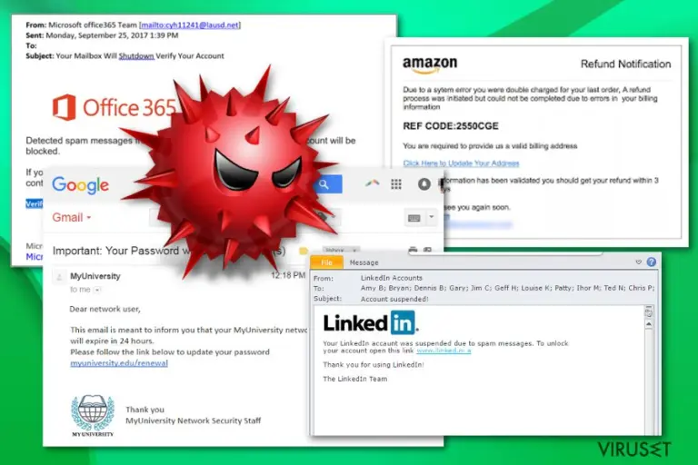 Remote access trojans spread via email