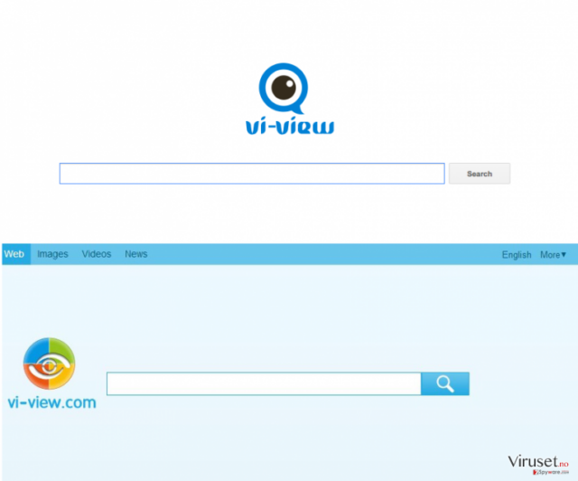 A picture showing an old and new version of Vi-View