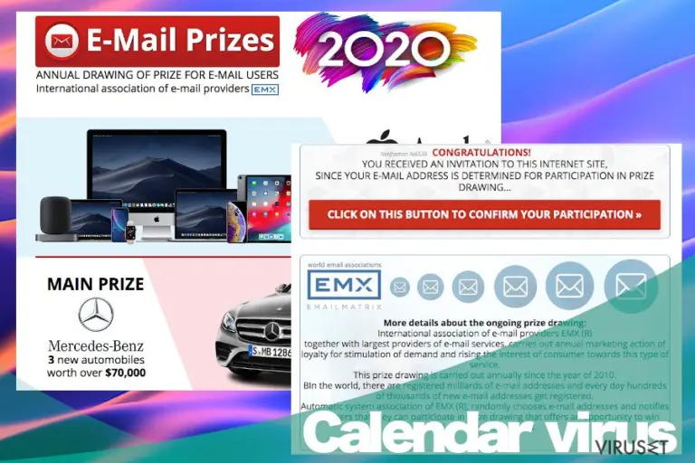 Calendar virus versions