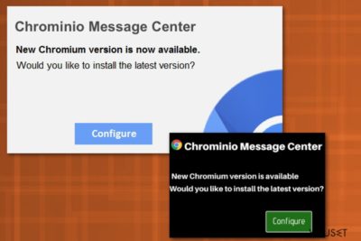 Chrominio Message Center-virus