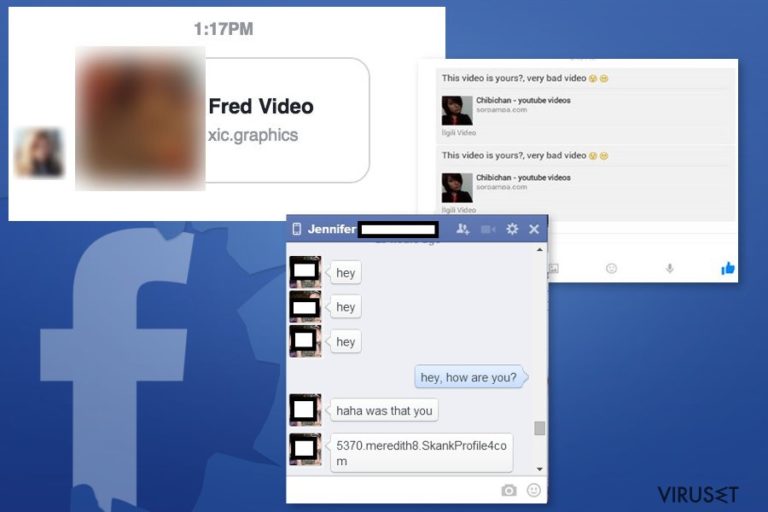 Eksempler på Facebook Message-virus