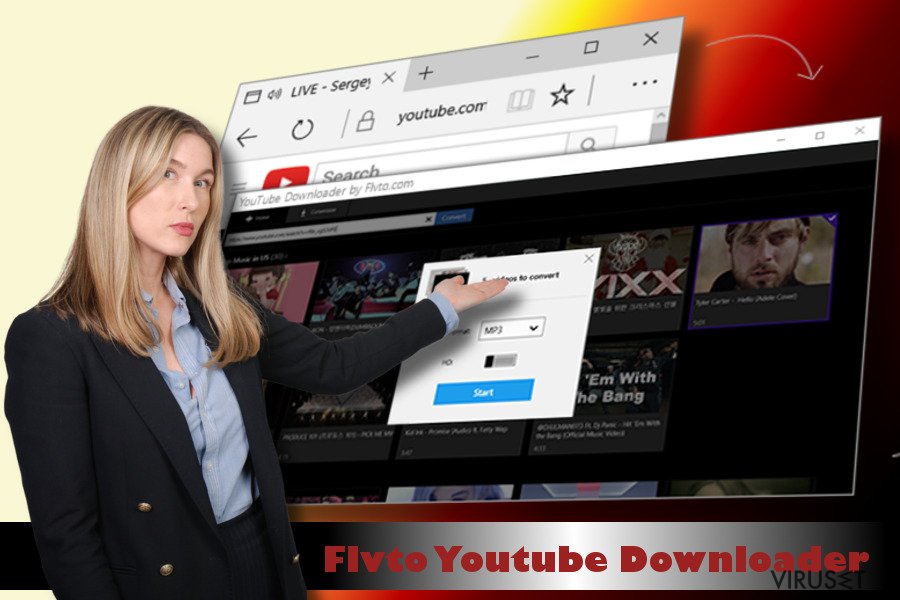 Flvto Youtube Downloader-appen