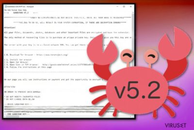 GandCrab 5.2 ransomware
