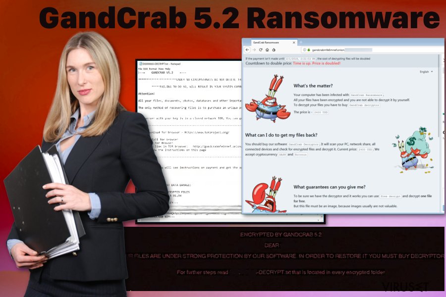 GandCrab 5.2 ransomwarevirus