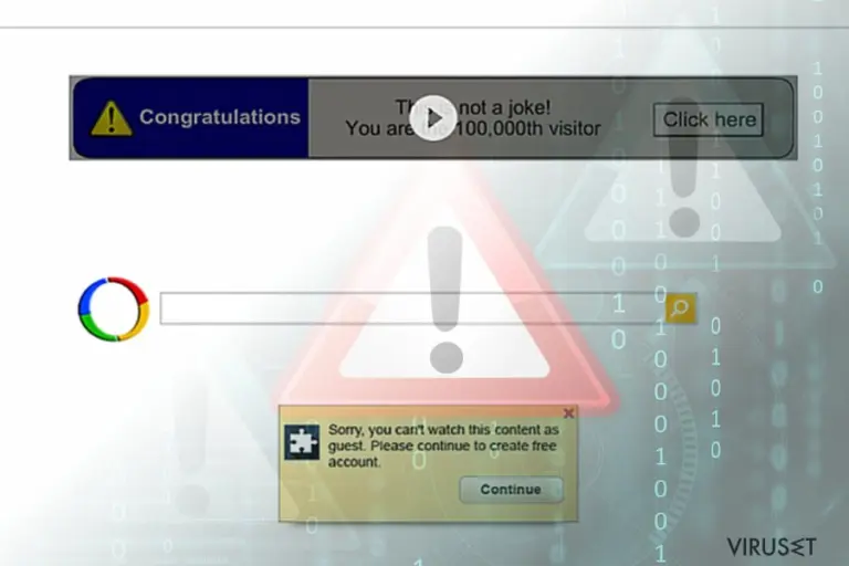 Google Redirect virus (search results)