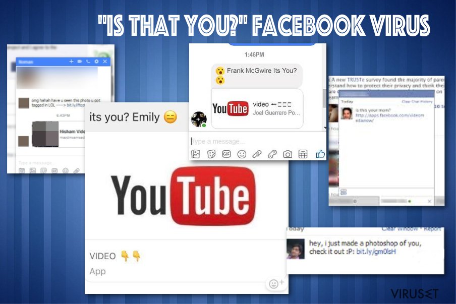 "Er det deg" Facebook messenger-virus