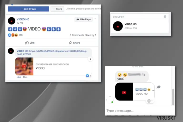 Its you Video group virus