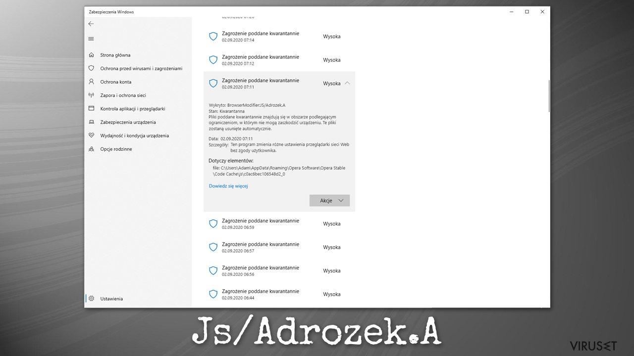 Js/Adrozek.A-virus
