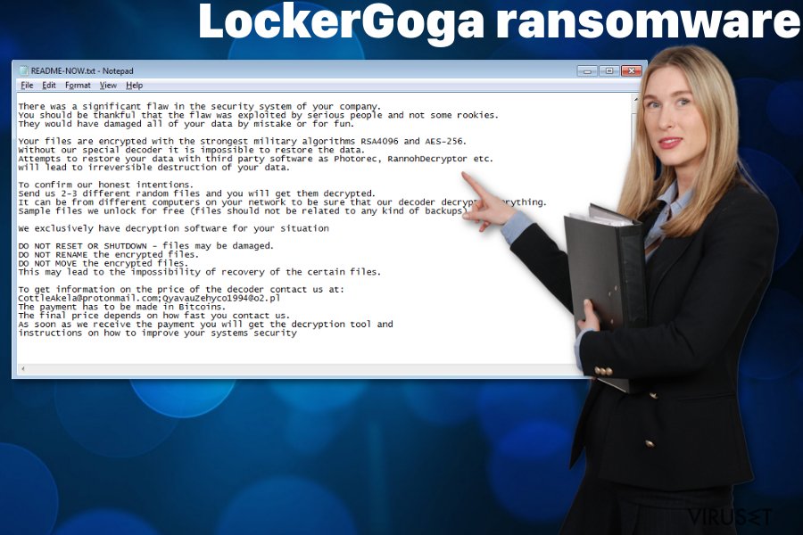 LockerGoga ransomwarevirus