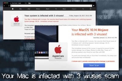 Mac-virus - Your Mac is infected with 3 viruses