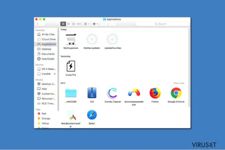 MyMacUpdater image on Mac