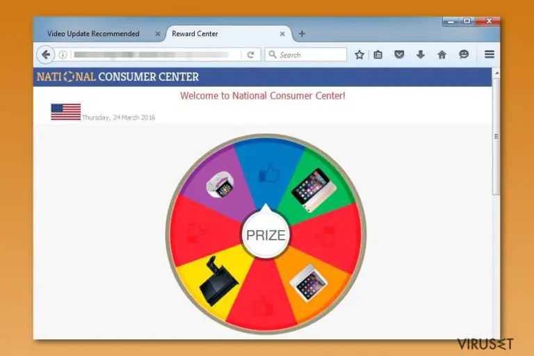 National Consumer Center adware