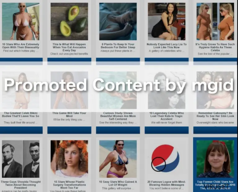 Illustrasjon av “Promoted Content by mgid”