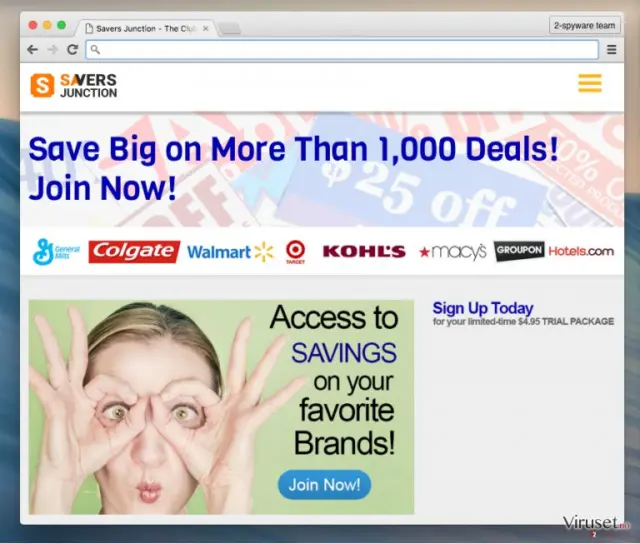 Official website of Savers Junction PUP