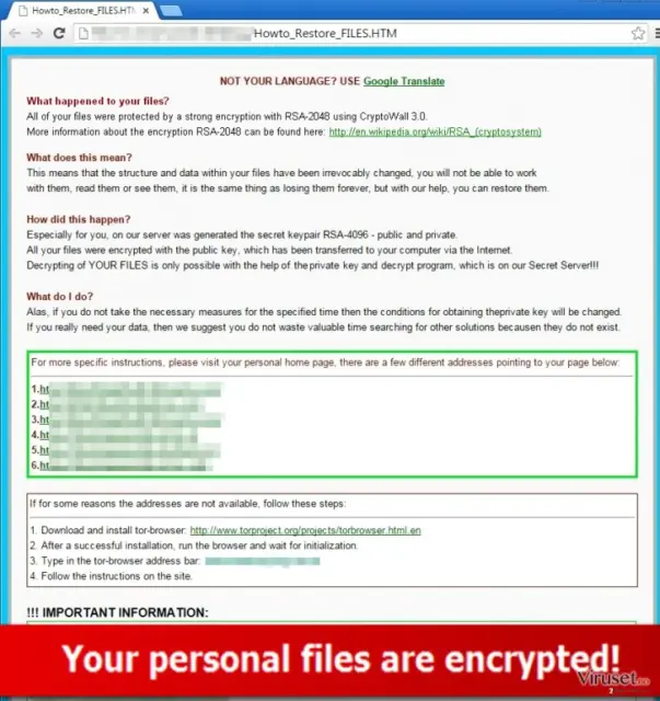 .xxx File Extension Trojan sends a message asking for a ransom