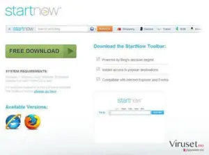 Startnow Toolbar