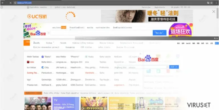 Frustrating Uc123.com hijacker