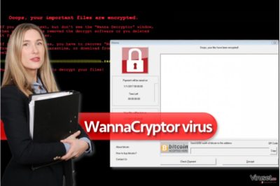 WannaCryptor ransomware virus